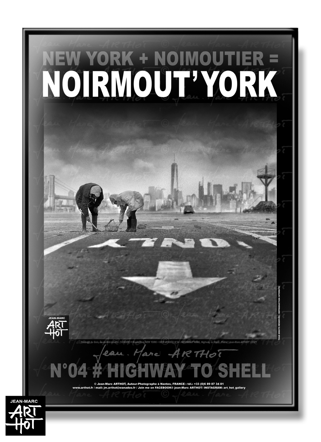 arthot-photo-art-b&w-new-york-vendee-newvendee-004-1-noirmout-york-ile-noirmoutier-passage-gois-pecheurs-coquillages-buildings-AFFICHE
